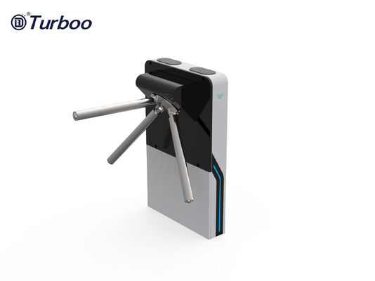 সম্পূর্ণ স্বয়ংক্রিয় পথচারী অ্যাক্সেস কন্ট্রোল টার্নস্টাইল গেট কোল্ড রোলিং স্টীল পেইন্টিং সঙ্গে 1.5mm বেধ