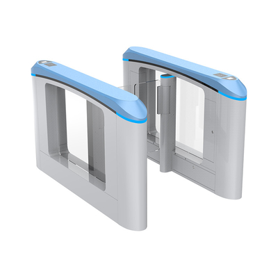 কেনা ব্রাশলেস সার্ভো মোটর সহ অ্যান্টি কোলিশন QR Rfid সুইং গেট টার্নস্টাইল online manufacture