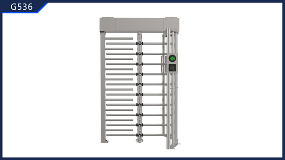 উচ্চ নিরাপত্তা বুদ্ধিমান পূর্ণ উচ্চতা Turnstile গেট সিই অনুমোদিত Turnstile নিরাপত্তা সিস্টেম