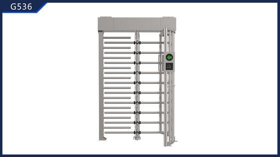 সুরক্ষা নিয়ন্ত্রণ অ্যাক্সেস পূর্ণ উচ্চতা Turnstile গেট QR কোড কারাগার / আশপাশের জন্য 220V ইনপুট